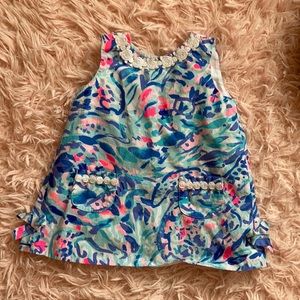 Lily Pulitzer 12-18 month dress with diaper cover